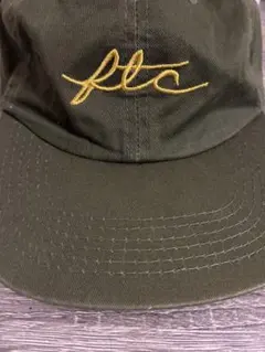 ftc 刺繍 オリーブ色 キャップ