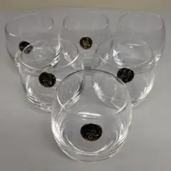 新品未使用HOYA クリスタル グラス ショットグラス お猪口 ロックグラス 盃