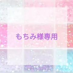 もちみ様専用ページ