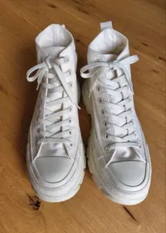 CONVERSE ALL STAR 厚底 ハイカット スニーカー 26cmのサムネイル