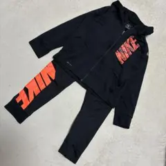 【フード付き】ナイキ キッズ DRI-FIT セットアップ パーカーM パンツS