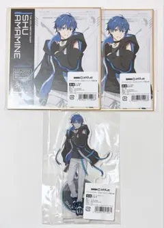 アイドルマスターSideM 天峰秀 缶バッジ ミニ色紙 セット - メルカリ
