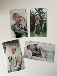 Myojo2022年11月号　Snow Man 佐久間大介厚紙4枚セット