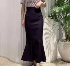 SNIDEL マーメイドスカート パープル