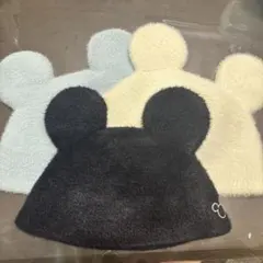 ディズニー ミッキー ハット 白