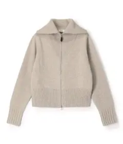 カーディガン NZ LAMBS ジップアップカーディガン MACPHEE 今期