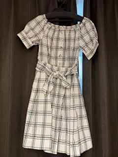 ジルバイジルスチュアート　ワンピース　チェックワンピ