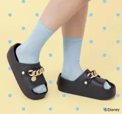 byA プラットEVAベルトサンダル4 BLACK⭐︎ミッキーDISNEYサンダルのサムネイル