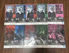 一番くじMAN WITH A MISSION I賞ファイル ステッカーセット