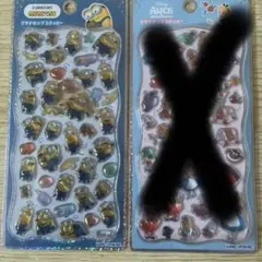 正規品　プチドロップステッカー　ミニオン