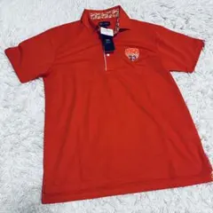 新品未使用　23区GOLF ポロシャツ オレンジ Lサイズのサムネイル