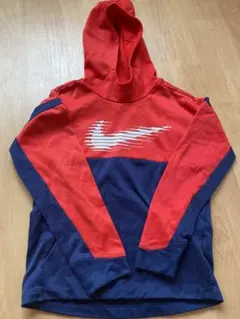 Nike Dri-FIT パーカー Mサイズ レッド/ネイビー