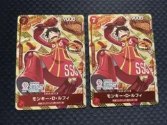 ワンピースカードゲーム　バンダイカードフェス　モンキー・D・ルフィ　プレイ用
