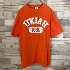 US古着 カレッジ Tシャツ デルタ M～L オーバサイズ 古着男女 アメカジ
