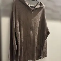 GELATO PIQUE HOMME フード付きパーカースムージーブラウンM、L