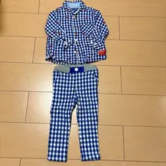 Groovy Colors チェック柄シャツ La Chiave ズボン