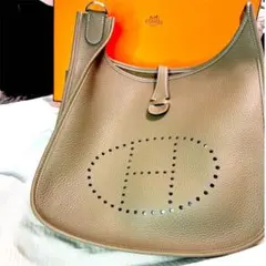 HERMES エブリン23 グリパンタン G刻印 新品未使用 箱・ショッパー付き 