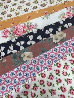 27♬【ハギレ7枚セット】キャスキッドソン・デニム生地