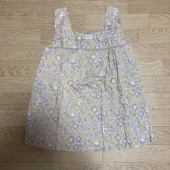 t*y様 美品ハグオーワー 花柄チュニックキャミソール ピコレース切替 Aラインのサムネイル