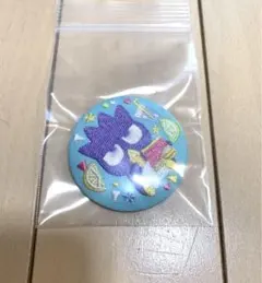サンリオ 刺繍缶バッジ ビスケット バッドばつ丸