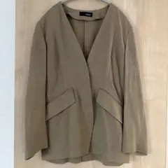styling/ ノーカラーリネンジャケットのサムネイル