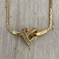 Christian Dior クリスチャンディオール ネックレス ハートモチーフ
