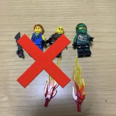 レゴニンジャゴー ミニフィグ緑