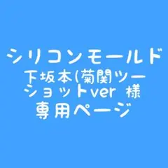 シリコンモールド　オーダー製作