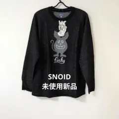 ★未使用新品★日本製★SNOID スノイド 薄手なダークグレー セーター M