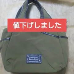 【ハンドバッグオリーブグリーン 】