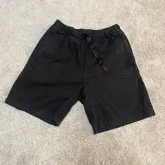 Gramicci 黒 ショートパンツ ウエストゴム