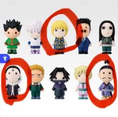 H賞 マスコット クラピカ　クロロ　ノブナガ　ハンターハンター 一番くじ　セット