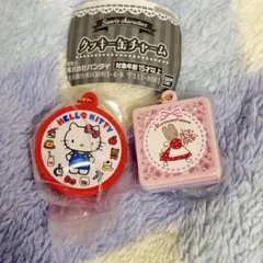 クッキー缶チャーム　サンリオキャラクター　ガチャ　ハローキティ　マロンクリーム