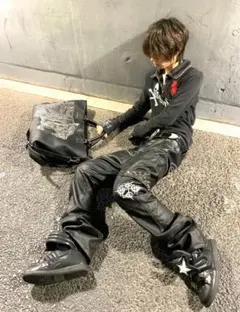swagginboyzz似 dix4u スウェットパンツ - メルカリ