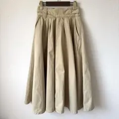 美品✨MADISON BLUE タックボリュームスカート ベージュ 02 - メルカリ
