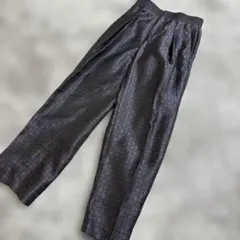 円形模様 カジュアルパンツ 38/M