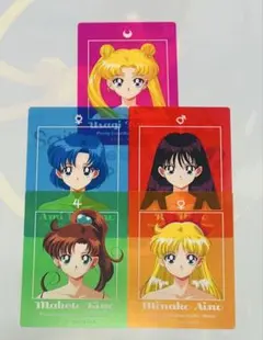 ☆ セーラームーンストア オリジナル ノベルティ カード 5枚セット ☆
