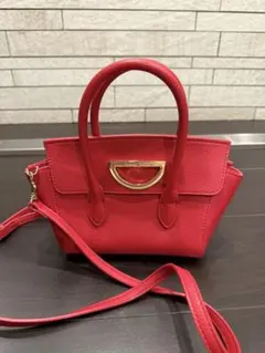 Samantha Thavasa レッドショルダーバッグ
