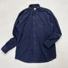 UNIQLO/綿100/コーデュロイシャツ/ボタンダウン/羽織り/カジュアル/L