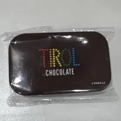 チロルチョコ　ミニ缶　立体シール入りのサムネイル