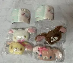 サンリオ　シュガーバニーズぬいぐるみチャーム　コンプリート　② ガチャガチャ