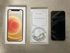 iphone12 mini 64GB ホワイト　超美品　箱付属品完備