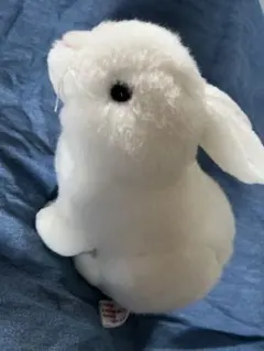 ナカジマ うさぎぬいぐるみ 白 ホワイト 当時物 昭和レトロ - メルカリ
