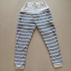 マタニティ パジャマ パンツ M-L ストライプ
