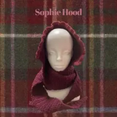 セール中　フード付きマフラー　ソフィーフード　ハンドメイド