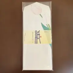 ミドリカンパニー　紙シリーズ　越前和紙　封筒［春の花柄 白］