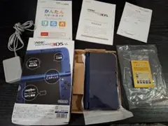 h*5様 new Nintendo 3DS LL ネイビー 本体