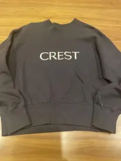 Creek ロゴ入り 黒トレーナー - メルカリ