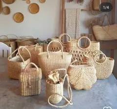 【お値下げ】BAANSTRAW かご バック レア