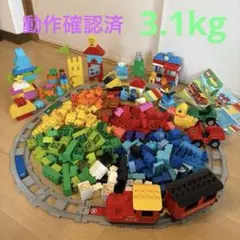 レゴ デュプロ まとめ売り 大量 レール　機関車　車 人形　動物　知育 LEGO